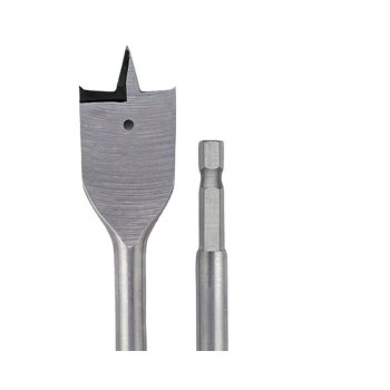 image of Heller - Flat Quick Wood Drill Bit 25mm x 152mm