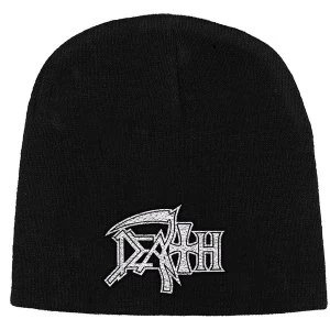 Image of Death - Logo Unisex Beanie Hat - Black