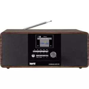 image of Imperial DABMAN i200CD Internet desk radio DAB+, FM, Internet Bluetooth, DLNA, WiFi, AUX, Internet radio DLNA-compatible Wood