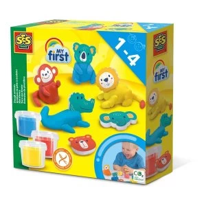 Image of SES CREATIVE Childrens My First Modelling Dough Animals