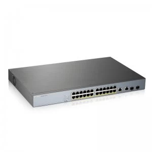 image of Zyxel GS1350-26HP - 24 Ports Manageable Ethernet Switch - 2 Layer Supp