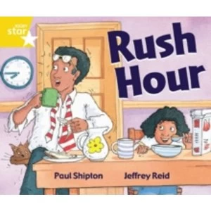 Image of Rigby Star Guided 1 Yellow Level: Rush Hour Pupil Book (single)