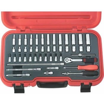 image of Kennedy-pro - 46PC Master MM Socket Set 1/4' Sq Dr