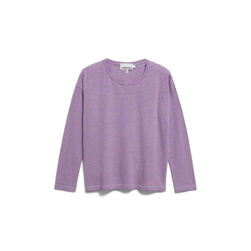 Image of ARMEDANGELS Womens long sleeve T-Shirt Armedangels Xianaa Violet Female S