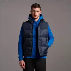 Image of Wadded Gilet - Dark Navy - L