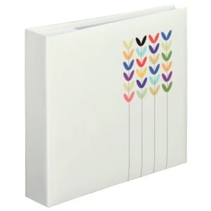 Image of Blossom Photo Album for 200 Photos in 10 x 15cm Format for 200 Photos White