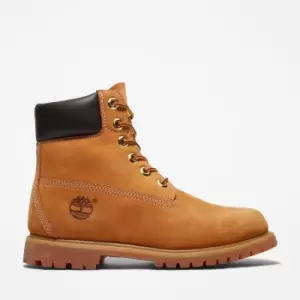 Image of Womens Timberland Premium 6" Waterproof Boots In Yellow, Size 5.5