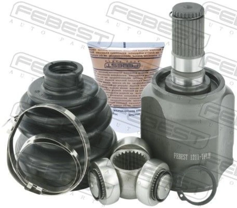 Image of FEBEST 1211-YFLH CV Joint Front Axle Left Joint Kit,drive shaft (5)