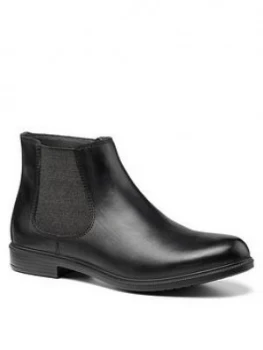 Image of Hotter Tenby Wide Fit Ankle Boots, Black, Size 4, Women
