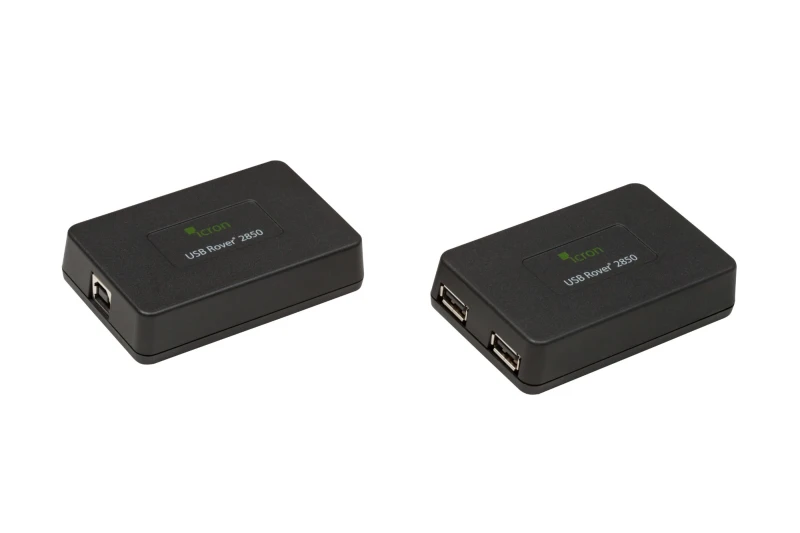 Image of Icron USB Rover 2850 Network transmitter & receiver Black