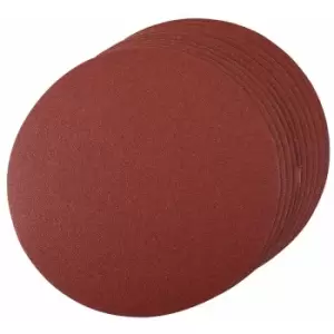 Image of Silverline - Hook & Loop Discs 10pk - 250mm 80 Grit