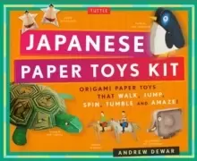 Image of Japanese Paper Toys Kit : Origami Paper Toys that Walk, Jump, Spin, Tumble and Amaze!