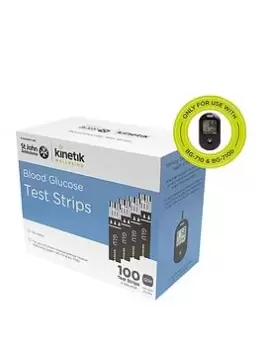 Kinetik Kinetik Wellbeing Blood Glucose Test Strips - 100 pack, One Colour, Women