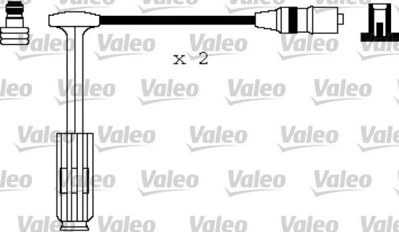 Image of Ignition lead set VALEO 346145