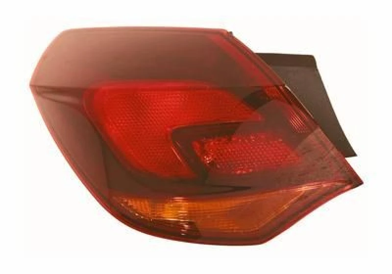 Image of VAN WEZEL 3749935 Rear light Outer section, without bulb holder, Left Combination Rearlight (391)