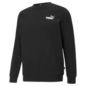 image of Puma Mens ESS Small Logo Crew Puma Black XLarge