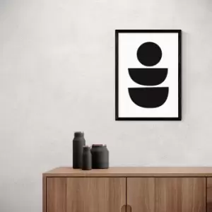 Image of East End Prints Abstract II Print Black