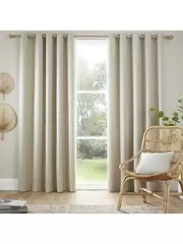Image of Curtina Eaton Eyelet Lined Curtains