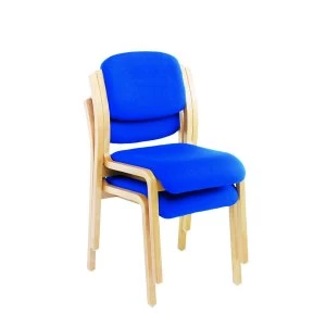 Image of Jemini Wood Frame Side Room No Arms Blue KF03512