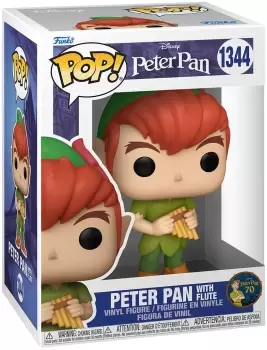 Peter Pan Peter Pan with Flute vinyl figurine no. 1344 Funko Pop! multicolor