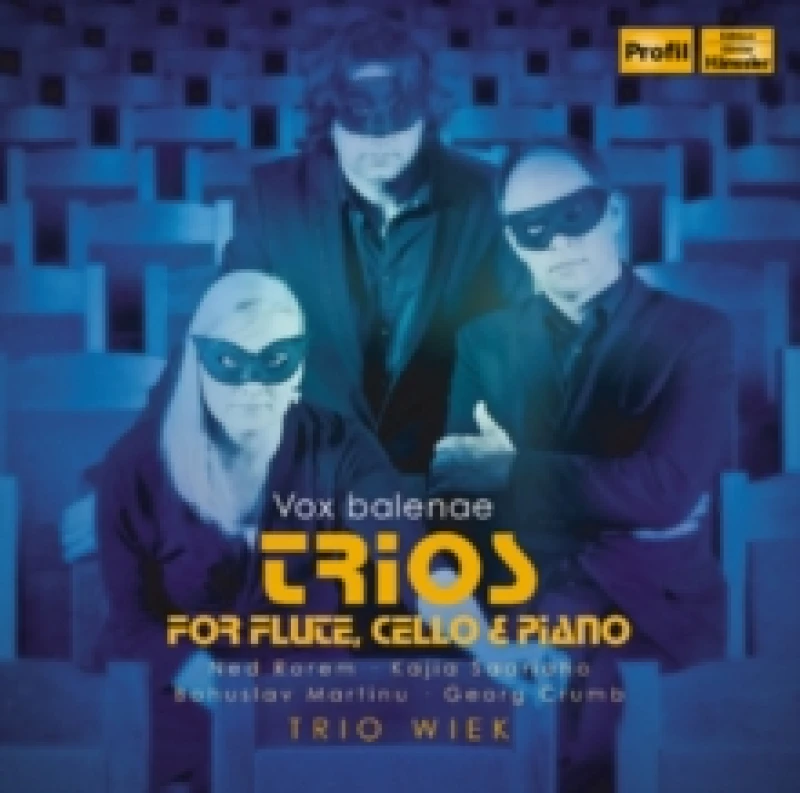 Image of Vox Balenae: Trios for Flute, Cello and Piano CD / Album