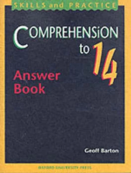 Image of Comprehension to 14 Answer Book by Geoff Barton Paperback