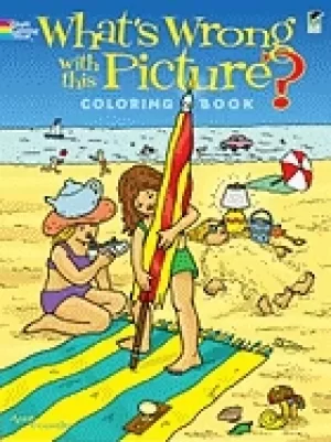 Image of whats wrong with this picture coloring book by pomaska anna