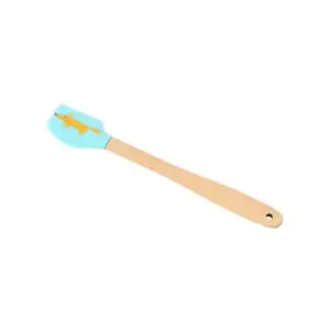 image of Mr Fox Blue Mini Silicone Spatula - Scion Living