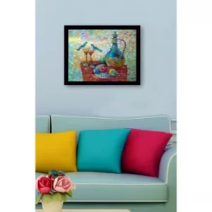 Image of SC0603 Multicolor Decorative Framed MDF Painting