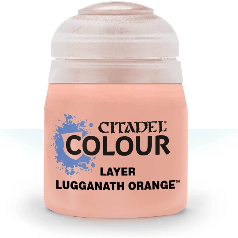 Image of Citadel Games Workshop Colour Layer: Lugganath Orange (12ml) Paint Multi
