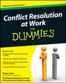 Image of Conflict Resolution at Work For Dummies
