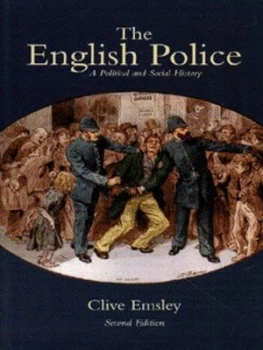 Image of The English Police by Clive Emsley Paperback