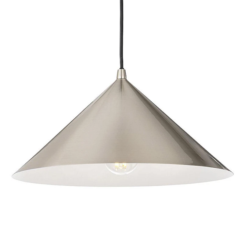 Image of Firstlight Garcia Pendant Light in Brushed Steel