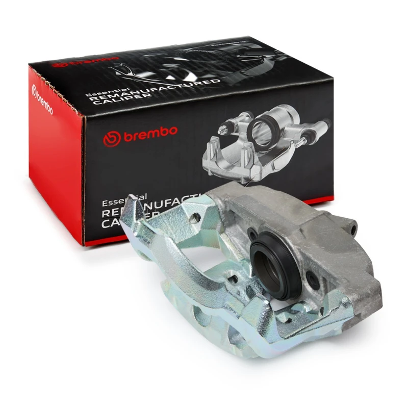 Image of BREMBO F 24 131 Brake caliper ESSENTIAL LINE Front Axle Right Aluminium Brake Caliper (78)