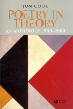 Image of Poetry in Theory by Jon Cook Book
