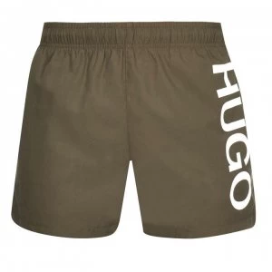 image of Hugo Boss Saba Swim Shorts Khaki Size L Men