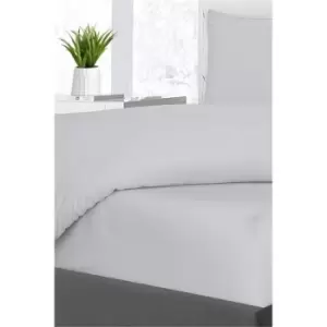 Image of I Saw It First Grey Single 100% Bamboo Deep Fitted Sheet - Grey