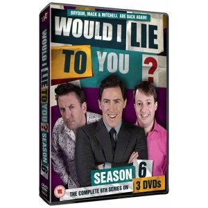 Image of Would I lie To You Series 6 DVD