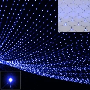 image of Light Curtain Blue 160 LEDs 200x150cm