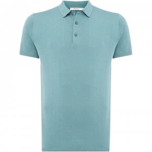 image of Jack and Jones Igor Knitted Polo - Light Green