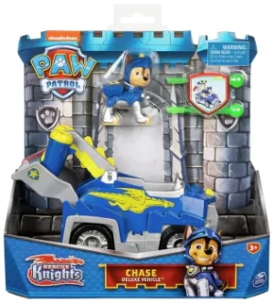 Image of PAW Patrol Rescue Knights Chase Transforming Toy Car