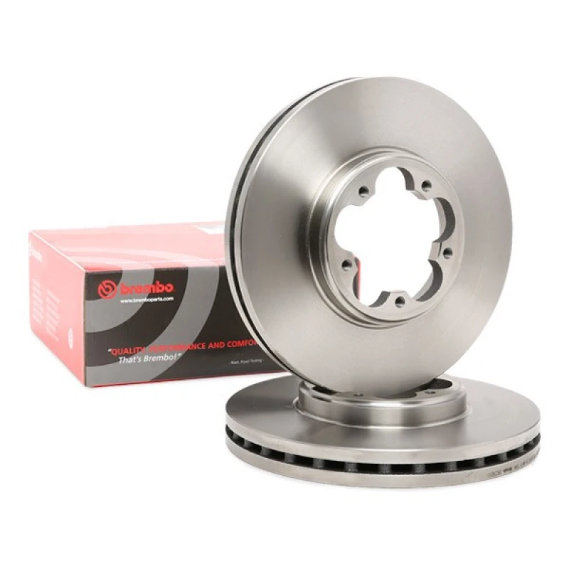 Image of BREMBO 09.C240.10 Brake disc PRIME LINE internally vented Brake Disc (82)