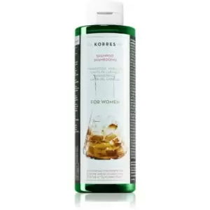 Image of Korres Cystine & Glycoprotein anti-hair loss shampoo For Her 250ml