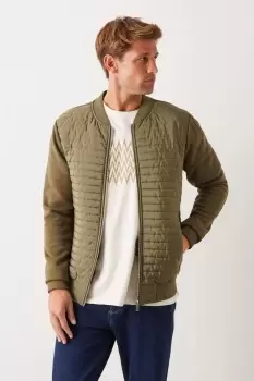 Image of Mens Hybrid Bomber Jacket