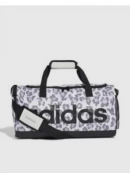 image of Adidas Linear Duffle - Leopard Print