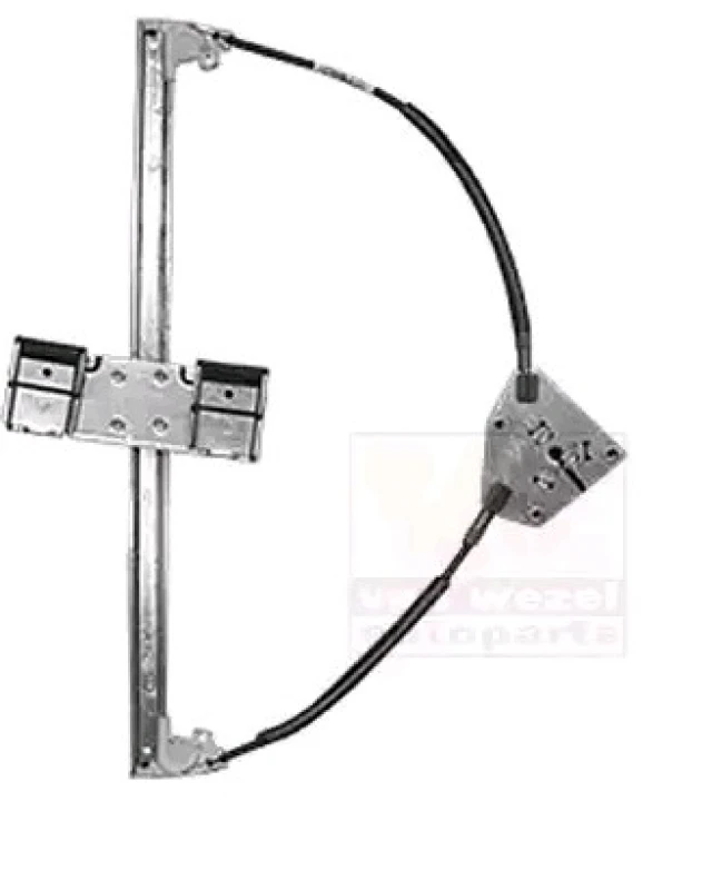 Image of VAN WEZEL 2740262 Window regulator Right Front, Operating Mode: Electric, without electric motor Window Winder (1561)