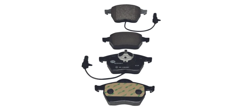 Image of HELLA Brake pad set HELLA 8DB 355 008-411