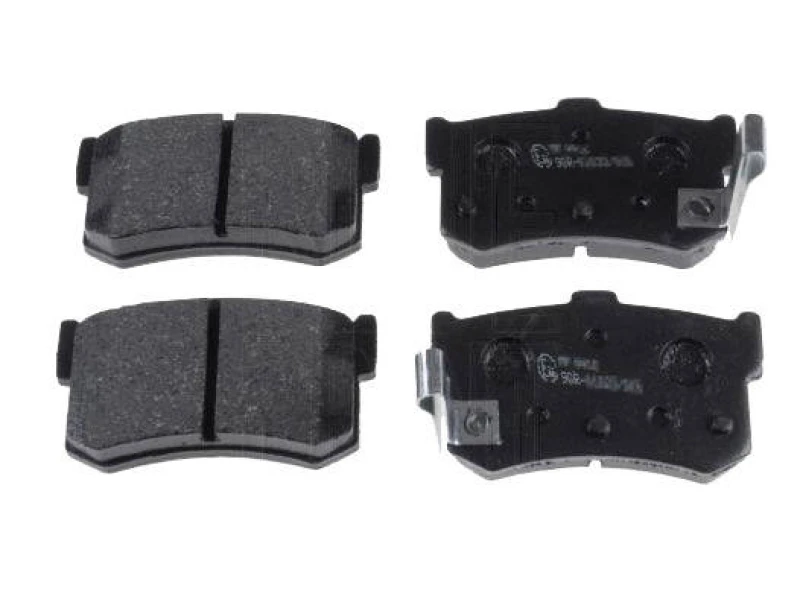 Image of Blue PRINT ADG04217 Brake pad set Rear Axle, with acoustic wear warning Brake Pad Set,disc brake (402)