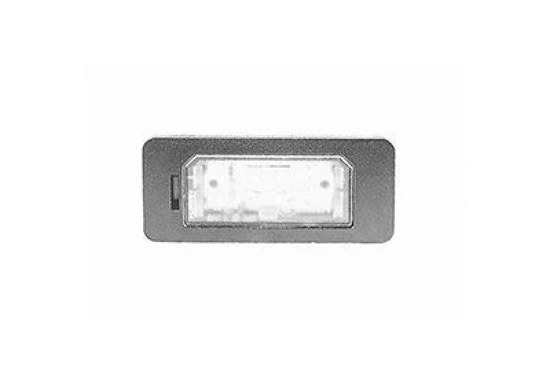 Image of VAN WEZEL Number plate light VAN WEZEL 0667920