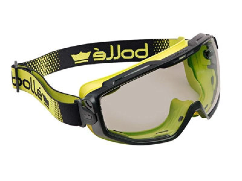 Image of Bolle Safety Bolle Univgn30W Yellow Vented Universal Goggles - Platinum Copper Bolunivgn30W